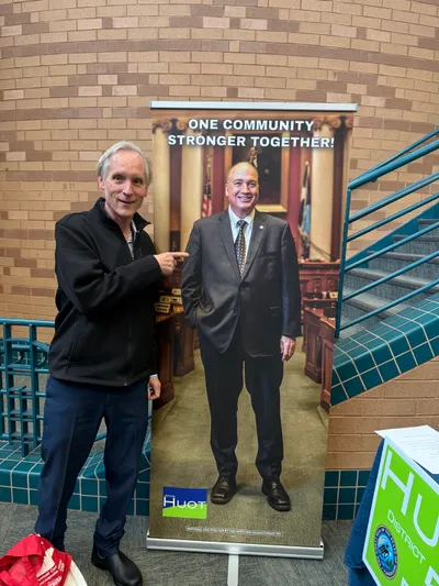 Community meeting with District 56B constituents